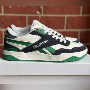 Reebok Court Drift Men’s Green White Black Size 11.5 Mens New Sneakers Shoes